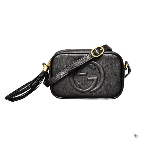 Gucci Soho Disco Calfskin Crossbody Shoulder Bag - Picture 1 of 16